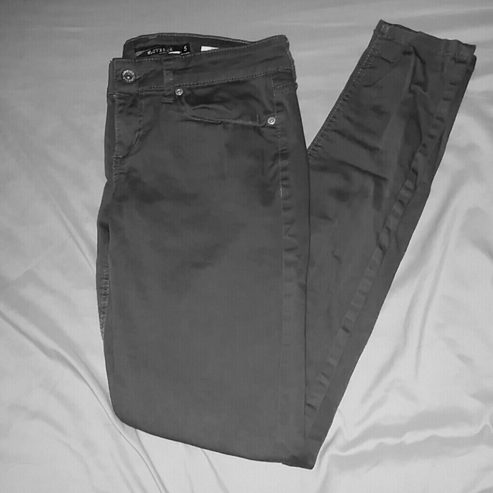Lovesick - Grey Skinny Jean